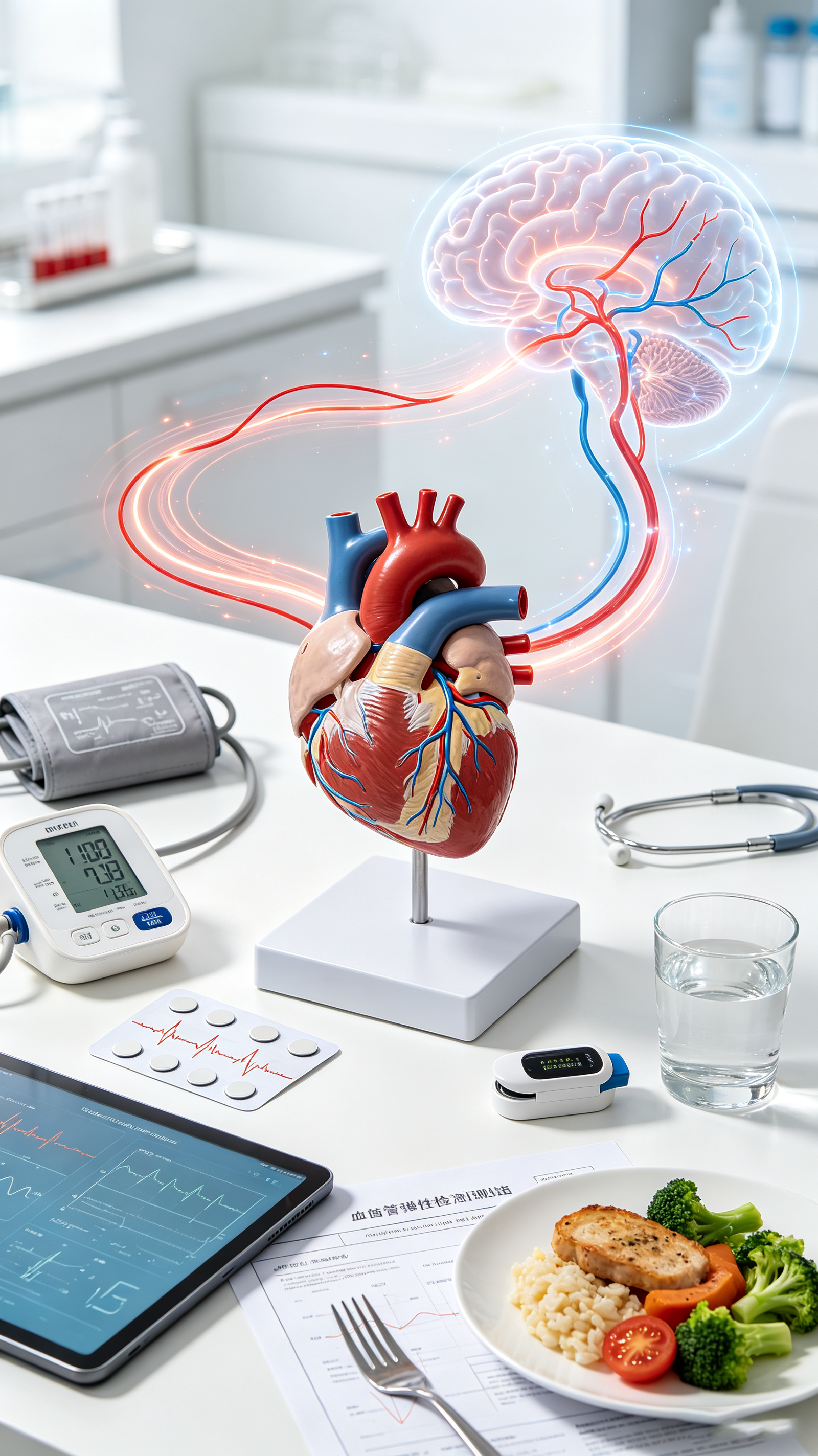 Cardio-cerebral vessel wellness